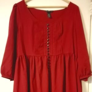 [PRICE DROP!] Red Tent Dress, perfect for Christmas